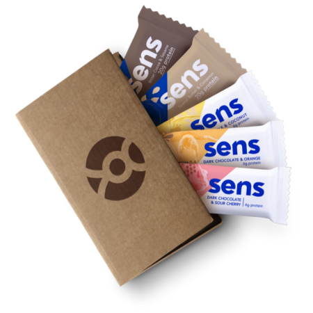 Набір Sens Pleasure & Serious Protein (5 батончиків)
