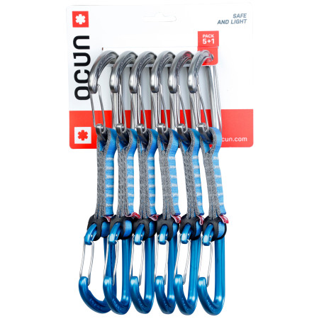 Відтяжки Ocún Hawk QD Wire Pad 16 - pack 5+1 синій