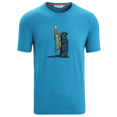 Чоловіча футболка Icebreaker Men Central Classic SS Tee Otter Paddle синій