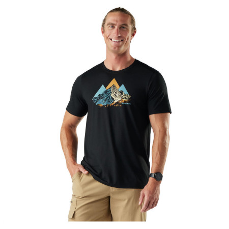 Чоловіча функціональна футболка Smartwool Triangle Mountain Active Short Sleeve Graphic Tee