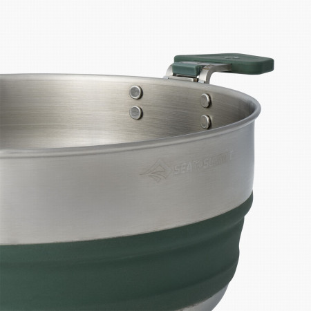 Складаний горщик Sea to Summit Detour Stainless Steel Collapsible Pot 3L