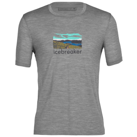 Чоловіча футболка Icebreaker Men Tech Lite II SS Tee Trailhead сірий