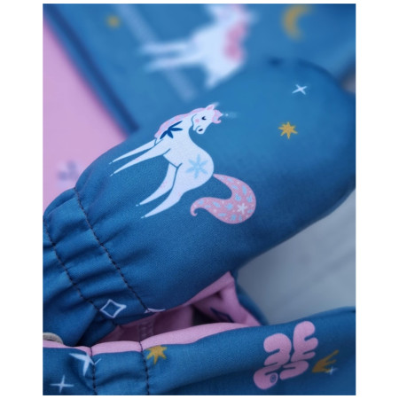 Дитячі зимові рукавиці WAMU Jednorožci