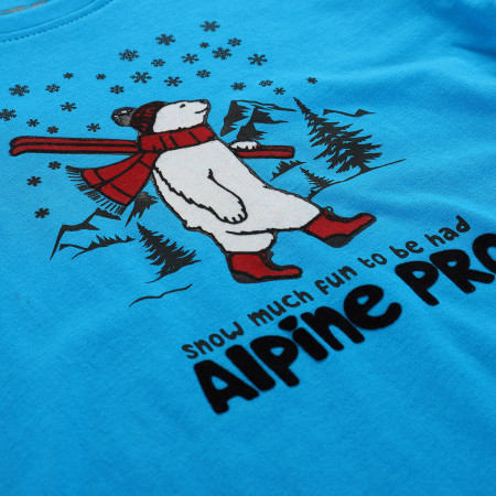 Дитяча футболка Alpine Pro Ecco 2 Blue