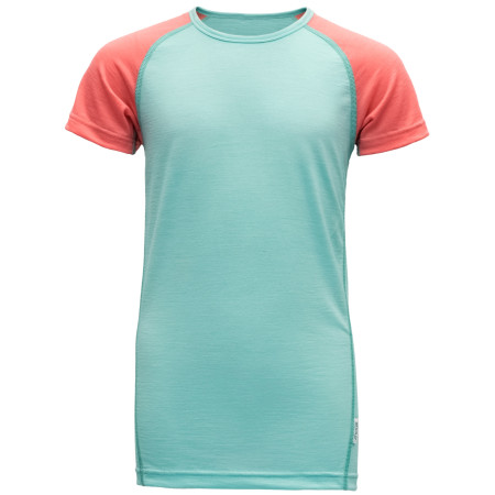 Dětské triko Devold Breeze Junior T-Shirt (2019) světle modrá Aruba