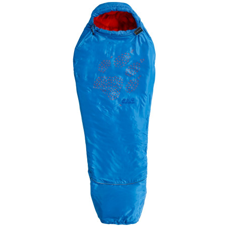 Дитячий спальний мішок Jack Wolfskin Grow Up Kids синій BrilliantBlue
