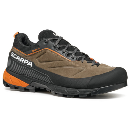 Чоловічі туристичні черевики Scarpa Rapid Xt Gtx коричневий/помаранчевий Caribou-Rust Orange