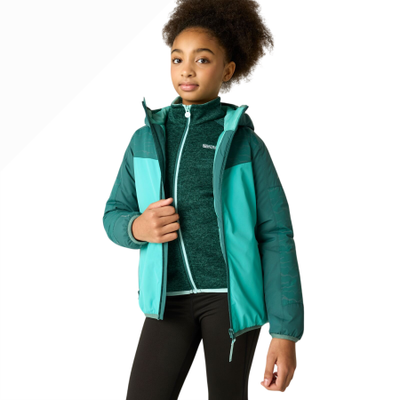 Дитяча зимова куртка Regatta Illuma Reflective Jacket Mediterranea/Turquoise