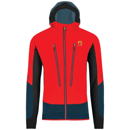 Чоловіча зимова куртка Karpos Alagna Plus Evo Jacket червоний Fiery Red/Midnight