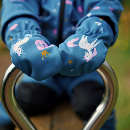 Дитячі зимові рукавиці WAMU Jednorožci