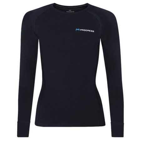 Жіноча функціональна футболка Progress MT TDRZ 250 чорний/синій černo-modrá