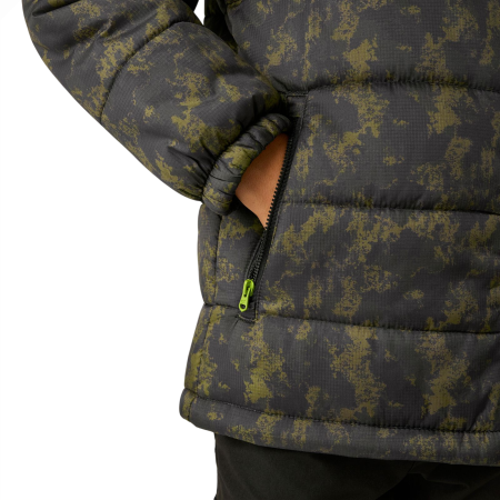 Дитяча зимова куртка Regatta Lofthouse Black/Distress Camo