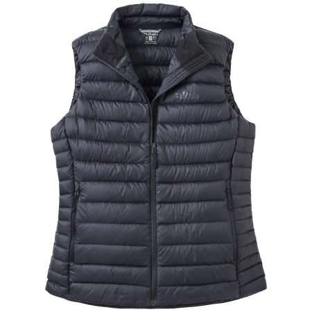 Жіноча жилетка Rab Microlight Down Vest чорний
