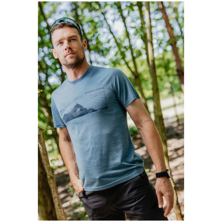 Чоловіча футболка MOOA Merino Lyolite Highlander 150 Short