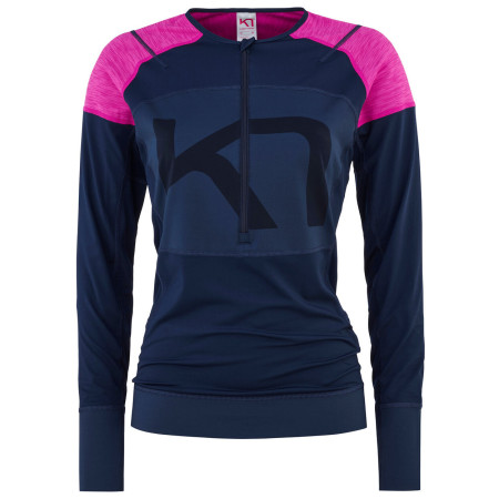 Жіноча футболка Kari Traa Stil H/Z чорний/рожевий