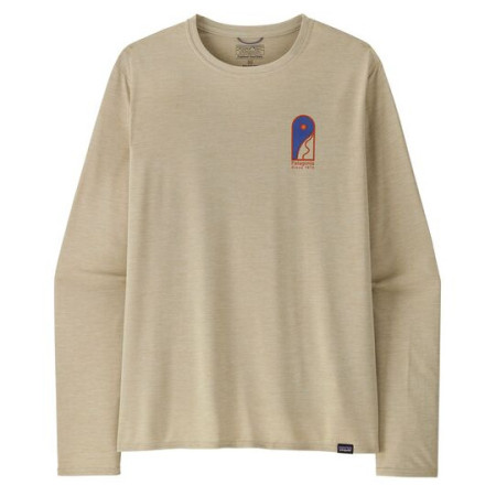 Чоловіча футболка Patagonia M's L/S Cap Cool Daily Graphic Shirt - Lands