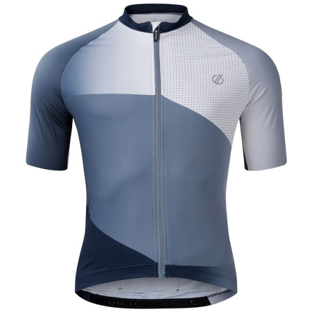 Чоловіча велофутболка Dare 2b Lightning Short Sleeve Printed Jersey сірий MercuGradPrt
