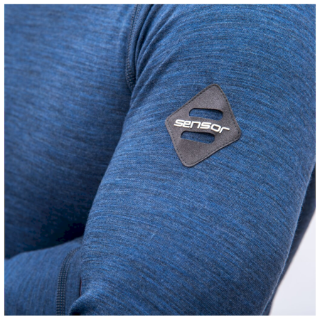 Чоловіча функціональна футболка Sensor Merino Bold Roll Neck dl.rukáv