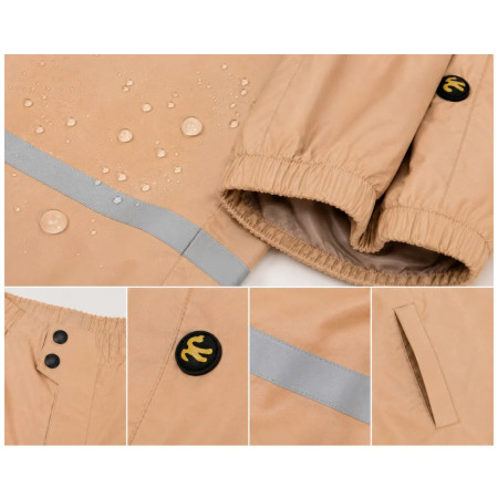 Дитячі водонепроникні штани DucKsday Rainpants Londen/sand