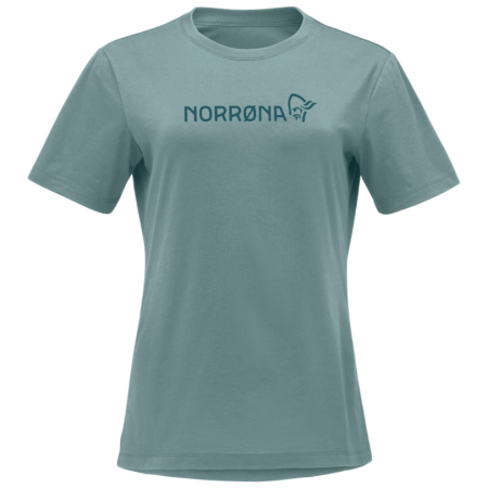 Жіноча футболка Norrona 29 cotton Norrøna viking T-shirt блакитний