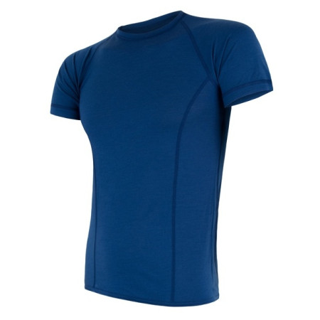 Pánské funkční triko Sensor Merino Air kr.r. modrá tmavě modrá