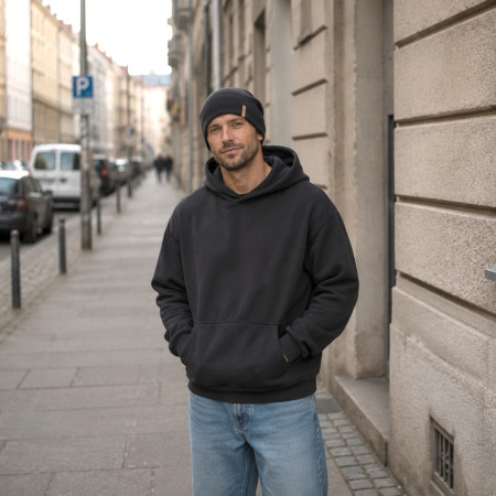 В'язана шапка Merino Kama A160