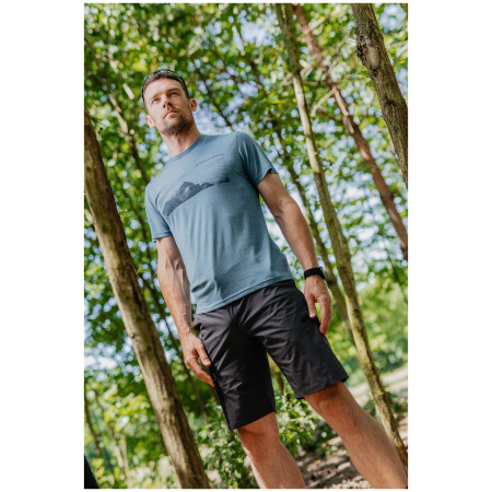 Чоловіча футболка MOOA Merino Lyolite Highlander 150 Short