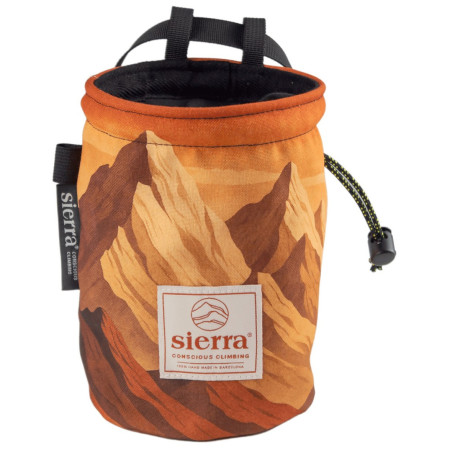 Мішечок для магнезії SIERRA Climbing Element Series коричневий/помаранчевий