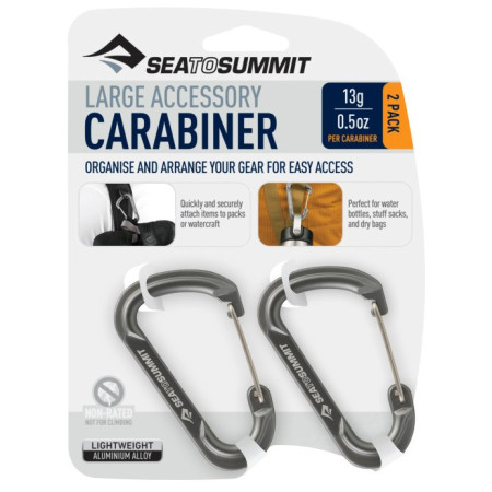 Набір карабінів Sea to Summit Accessory Carabiner Large Set 2pcs