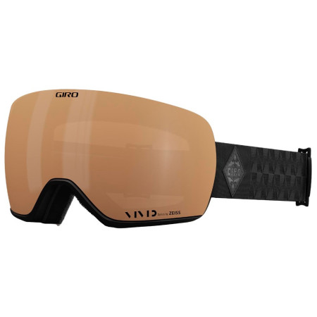 Лижна маска Giro Article II чорний Black Bliss Vivid Copper/Vivid Infrared (2skla)