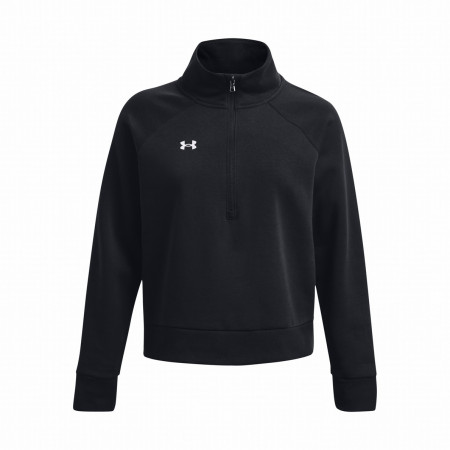 Жіноча толстовка Under Armour Rival Fleece HZ чорний Black