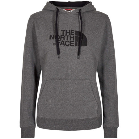 Dámská mikina The North Face Drew Peak Pullover Hoodie (2019) tmavě šedá TNFMDGRYHTR(STD)/VINTGWHT