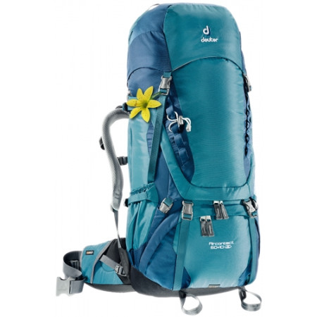 Жіночий рюкзак Deuter Aircontact 60 + 10 SL (2018) темно-синій