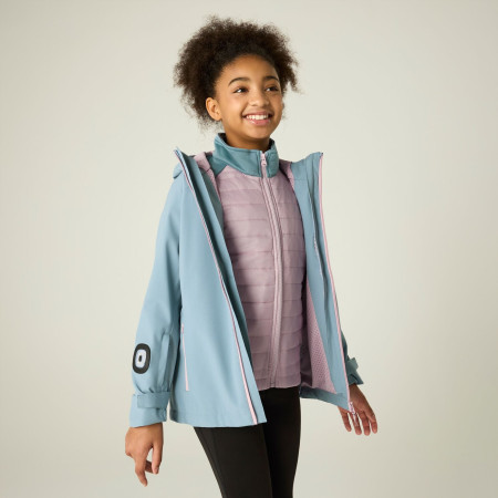 Зимова куртка для дівчини Regatta Girls Trekktain 3-in-1 II DusBluPwLil