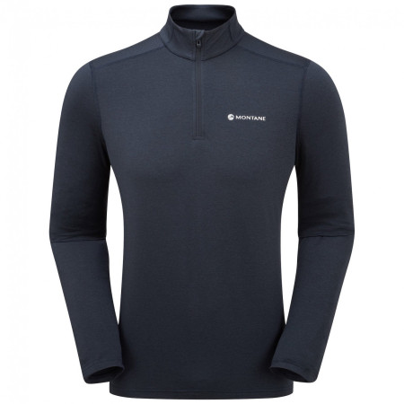 Чоловіча функціональна футболка Montane Dart Xt Zip Neck темно-синій