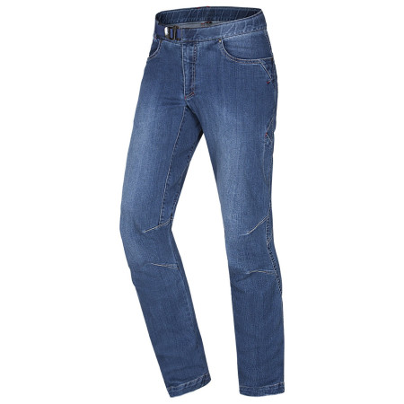 Pánské kalhoty Ocún Hurrikan Jeans modrá Middle Blue