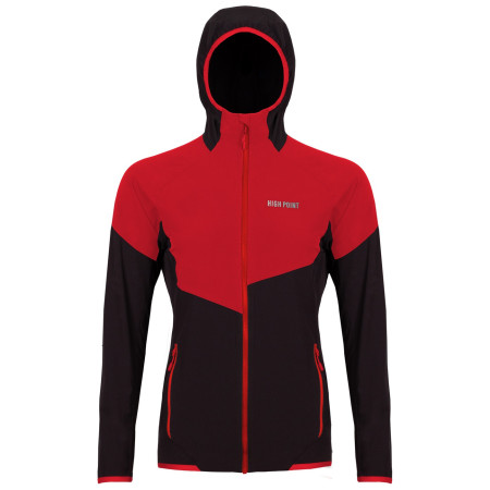 Жіноча куртка High Point Versa 2.0 Lady Hoody Jacket чорний/червоний Black/Red