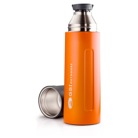 Термос GSI Outdoors Glacier Vaccum Bottle 1L помаранчевий
