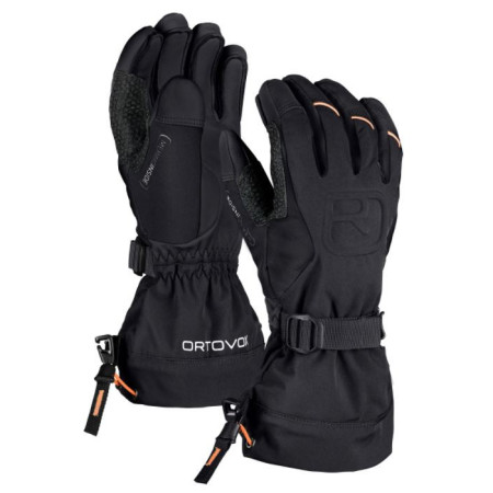 Чоловічі гірськолижні рукавички Ortovox Freeride Glove чорний BlackRaven