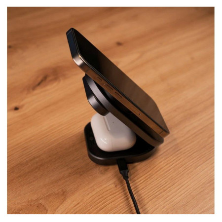 Бездротовий зарядний пристрій Swissten MagBase 3-in-1