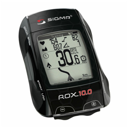 Cyklocomputer Sigma Rox 10.0 GPS Set černá