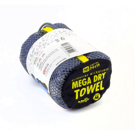 Mega savý ručník N-Rit 40 x 80 cm zelená zelená