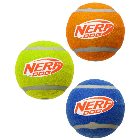 Іграшка для собак Nerf Dog Squeak Tennis Ball 3 pcs
