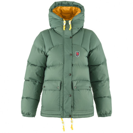 Жіноча куртка Fjällräven Expedition Down Lite Jacket W зелений Patina Green-Mustard Yellow