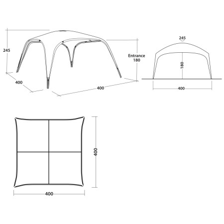 Тент Outwell Wakefield Shelter XL