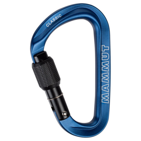 Карабін Mammut Classic HMS Screwgate Carabiner синій