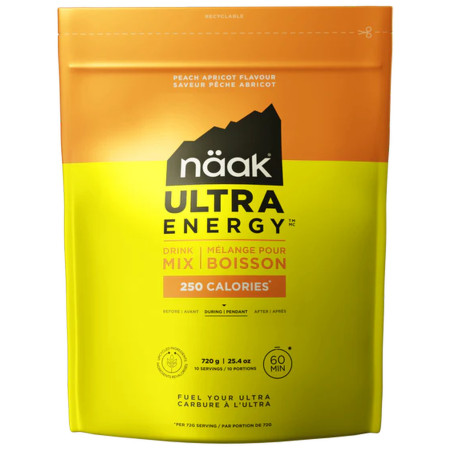 Енергетичний напій Näak Peach Apricot - Ultra Energy ™ Drink Mix | (720g)