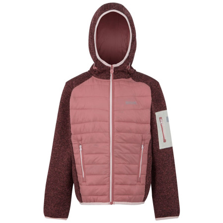 Дитяча куртка Regatta Junior Newhill Hybrid рожевий Dusty Rose