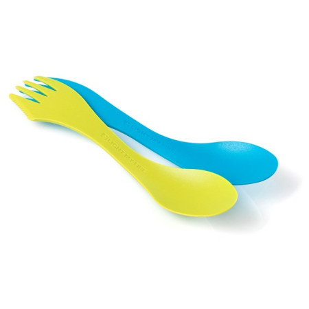 Lžíce Light My Fire Spork Lefty 2pack žlutá/modrá