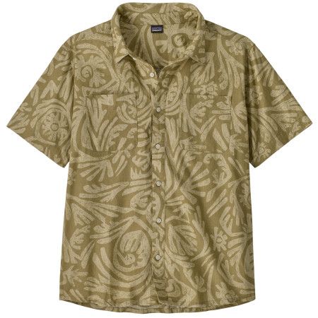 Чоловіча сорочка Patagonia Men's Back Step Shirt зелений Earthen: Weathered Stone